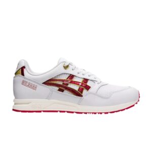Baskets Asics Gel Saga Blanc Speed Rouge 1191A231 100