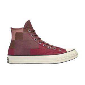 Baskets Converse Chuck 70 High Plant Color Patchwork – Rose Taupe 170682C