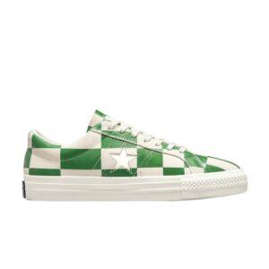 Baskets Converse One Star Low Warped Board – Vert moyen 172353C