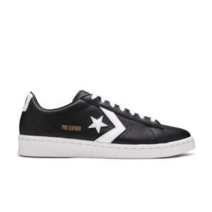 Converse Pro Leather Low Noir Blanc Baskets 167238C