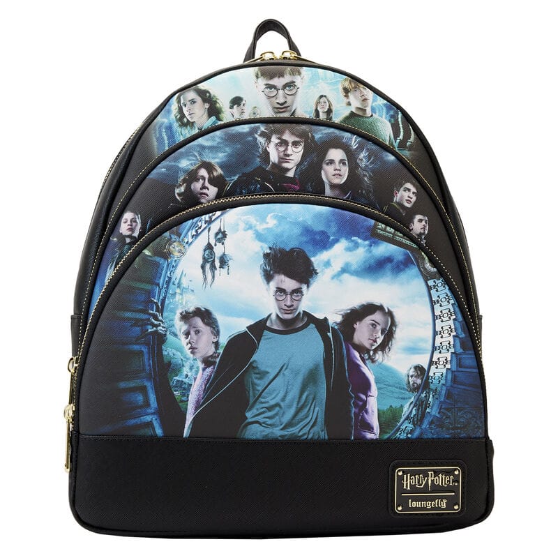 Sac à dos Harry Potter affiches de film Triple poche Mini sac à dos 636936