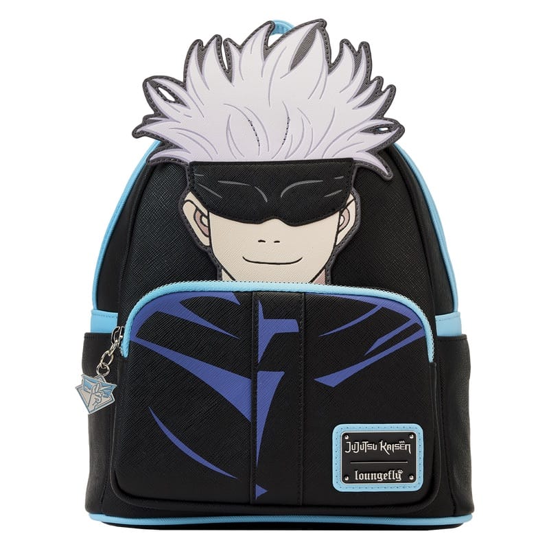 Sac à dos JUJUTSU KAISEN Satoru Gojo Cosplay Mini sac à dos gris 637246