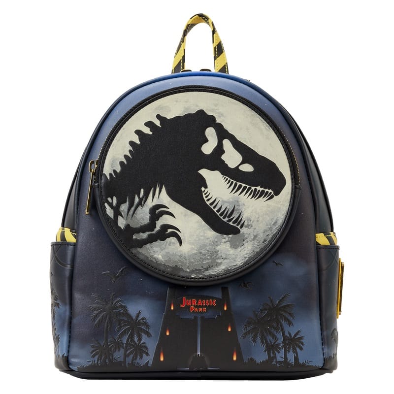Sac à dos Jurassic Park 30e anniversaire Dino Moon Glow Mini sac à dos gris 637151
