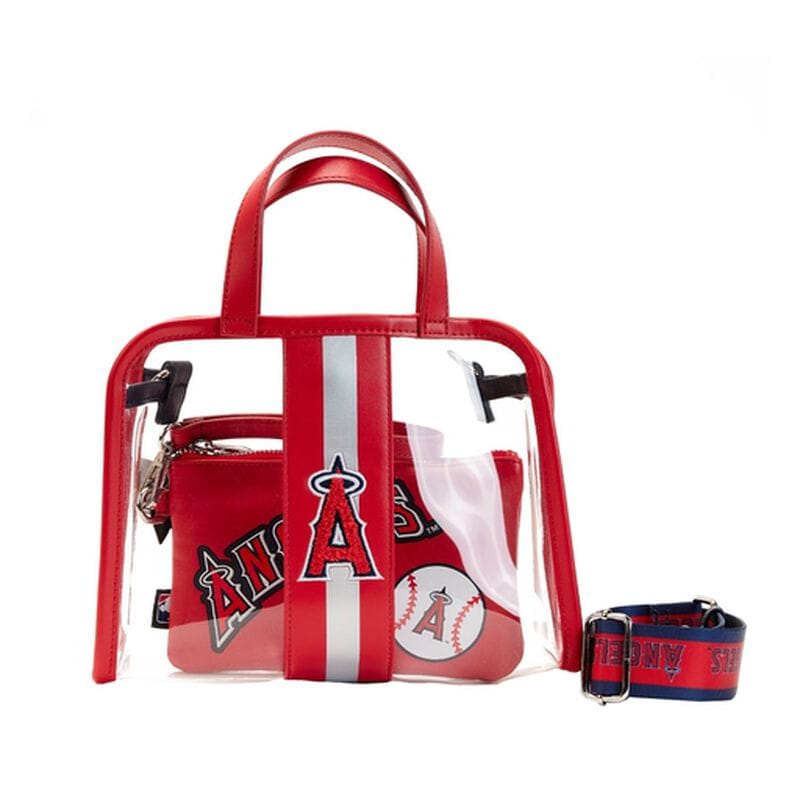 MLB LA Angels Stadium Sac bandoulière avec pochette Noir 633769