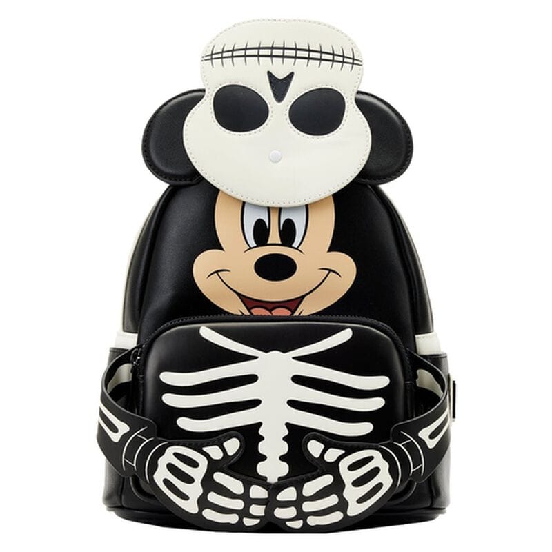 Mini sac à dos Mickey Mouse Glow Skeleton 638985