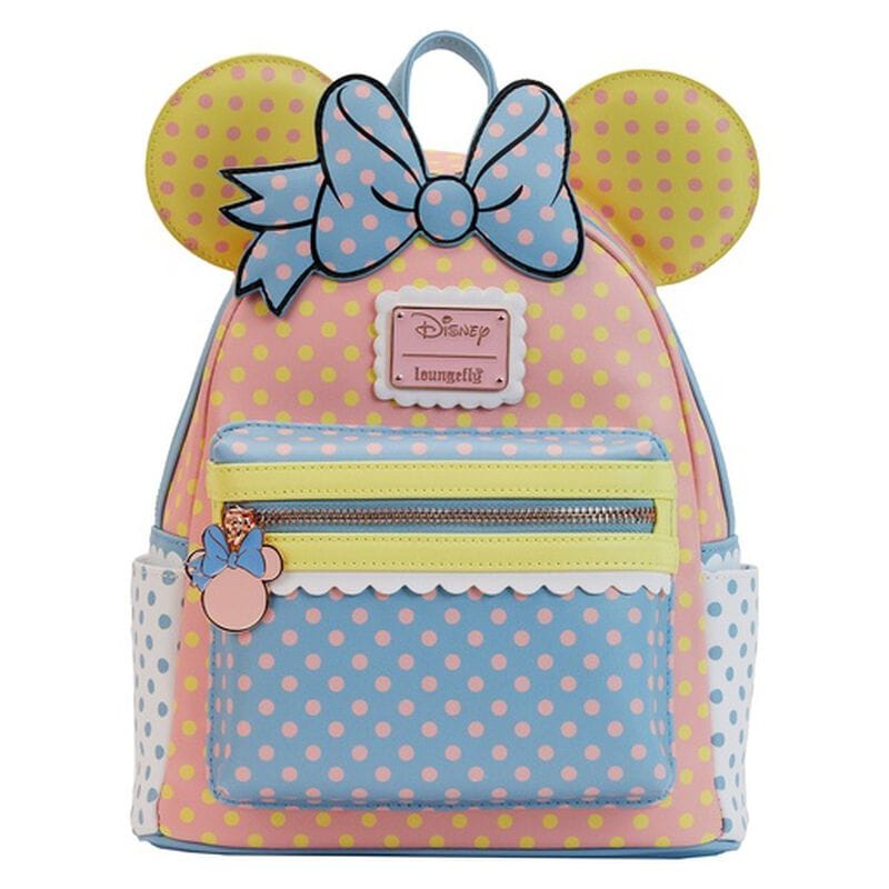 Mini sac à dos à pois pastel Minnie Mouse 638060