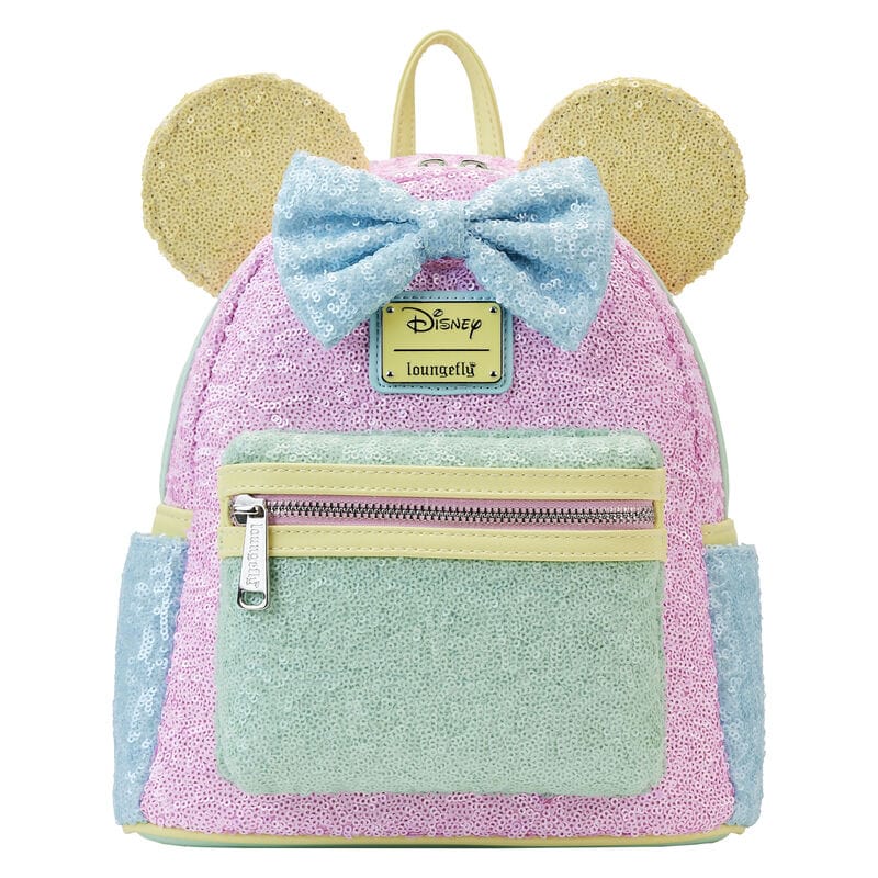 Mini sac à dos à sequins pastel Minnie Mouse 637264