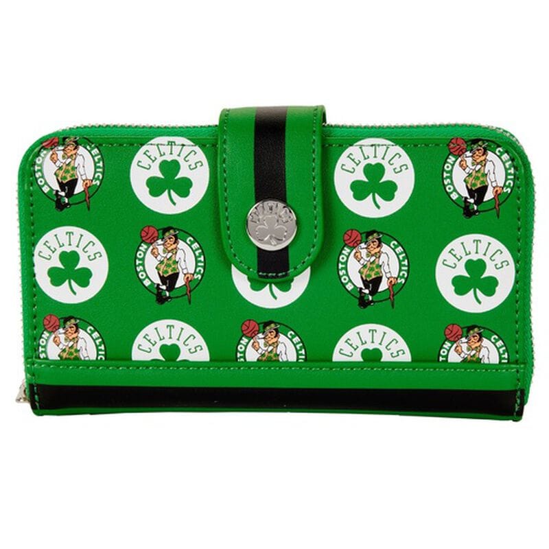 Portefeuille zippé avec logo NBA Boston Celtics 632820