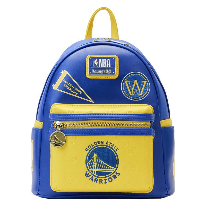 Sac à dos NBA Golden State Warriors Patch Icons Mini sac à dos marron 631311