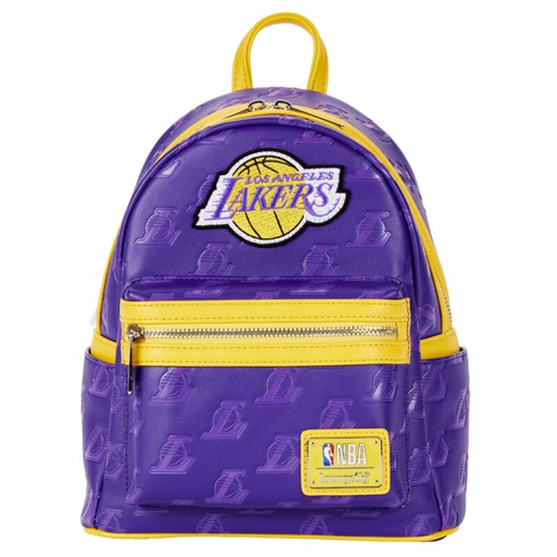 NBA Los Angeles Lakers Logo Mini sac à dos noir 633711