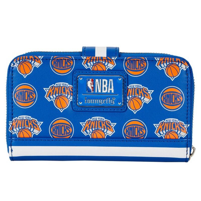 Portefeuille zippé avec logo NBA New York Knicks 632778
