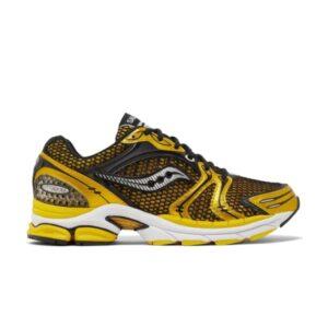 Baskets Saucony ProGrid Triumph 4 Lemon Chrome Noir S70704 1