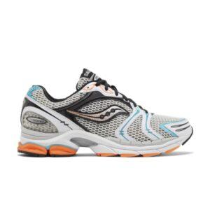 Baskets Saucony ProGrid Triumph 4 Blanc Bleu Orange Marron S70704 4