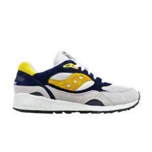 Baskets Saucony Shadow 6000 Gris Marine Jaune Bleu S70441 41