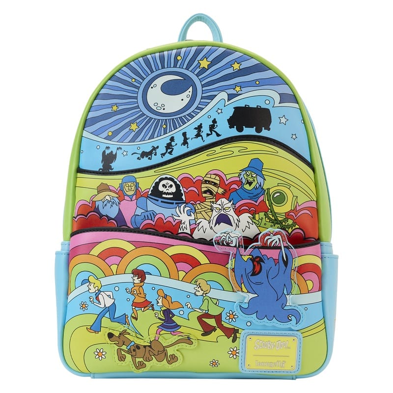 Mini sac à dos Scooby-Doo psychédélique Monster Chase Glow 637178