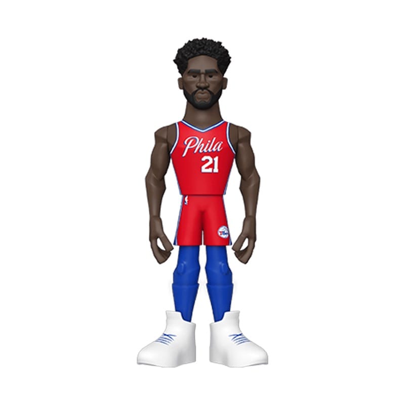 Figurine Joel Embiid en vinyle doré 5″ – 76ers 632969