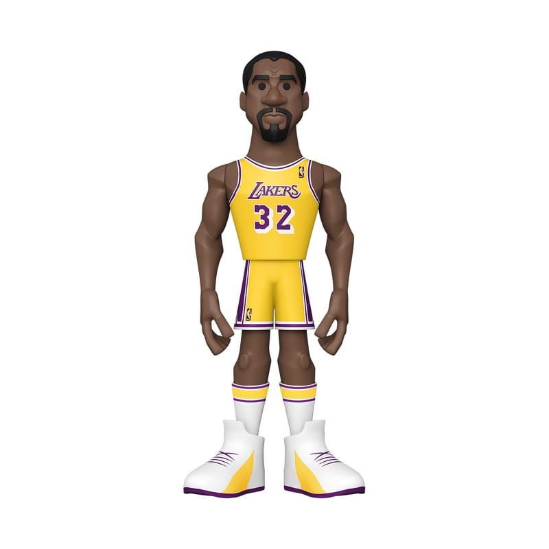 Figurine Magic Johnson en vinyle doré 5″ – Lakers 632380