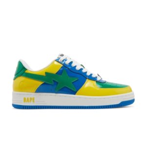 A Swimming Ape Bapesta M1 Brésil Baskets Crème 1I80191004A