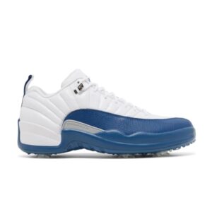 Air Jordan 12 Low Golf Baskets Bleu Français Gris DH4120 101