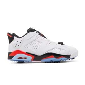Air Jordan 6 Retro Low Golf Blanc Infrarouge Baskets Vert DV1376 106