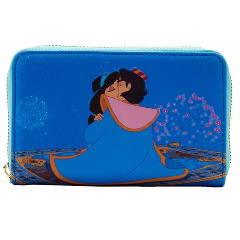 Portefeuille zippé Aladdin Princess Scenes 652324