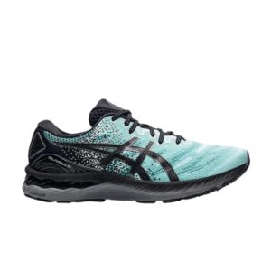 Asics Gel Nimbus 23 Bleu Clair Gunmetal Orange 1011B004 408