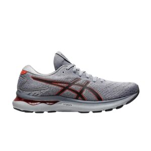 Asics Gel Nimbus 24 2E Feuille Large Rock Cerise Tomate Bleu 1011B361 021