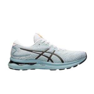 Baskets Asics Gel Nimbus 24 Light Steel Blanc Violet 1011B359 404