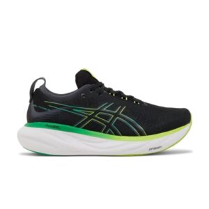 Asics Gel Nimbus 25 Noir Lime Zest Baskets 1011B547 003