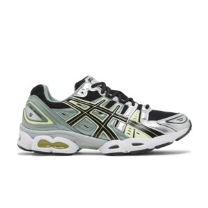 Asics Gel Nimbus 9 Baskets Sauge Argent Pur 1201A424 004