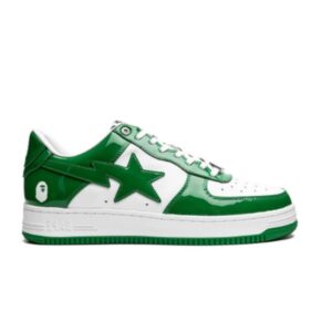 Baskets A Swimming Ape Bapesta Low M2 IT Crème 001FWH701001 GRN