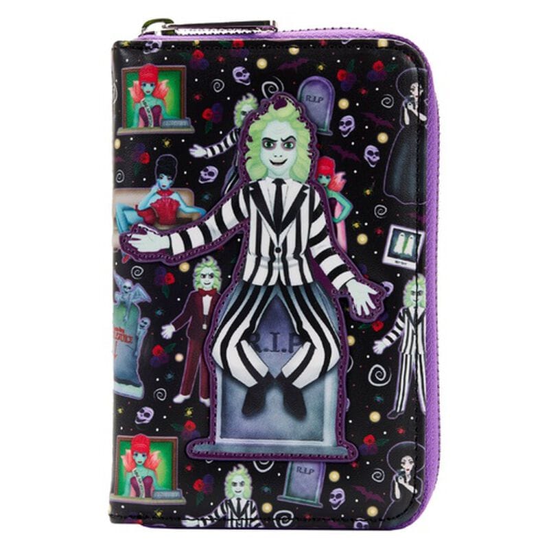 Portefeuille zippé Beetlejuice Icons 652537