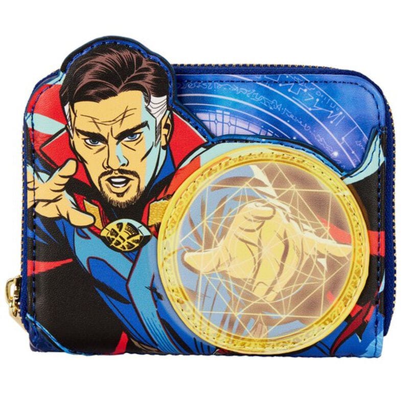 Doctor Strange Glow in the Dark Portefeuille zippé Blanc 653670