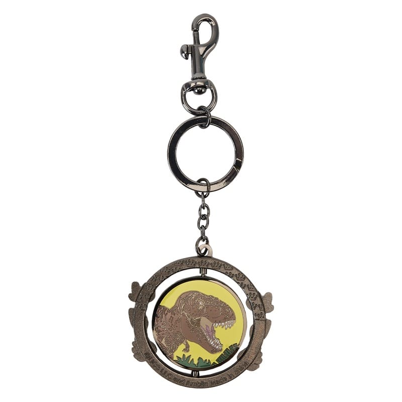 Porte-clés Spinning Jurassic Park Noir 653691