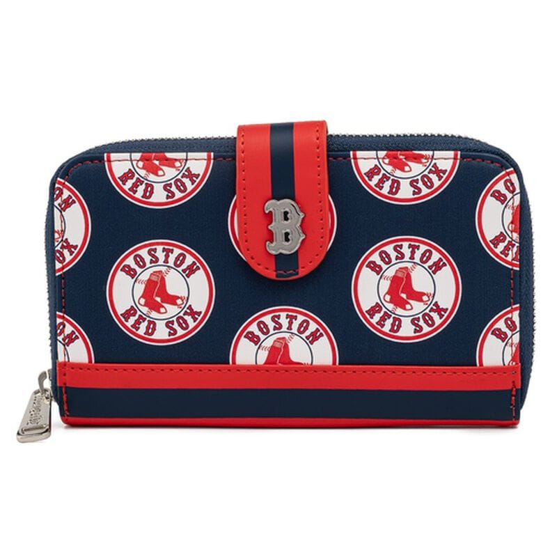 Portefeuille zippé avec logo MLB Boston Red Sox 644700