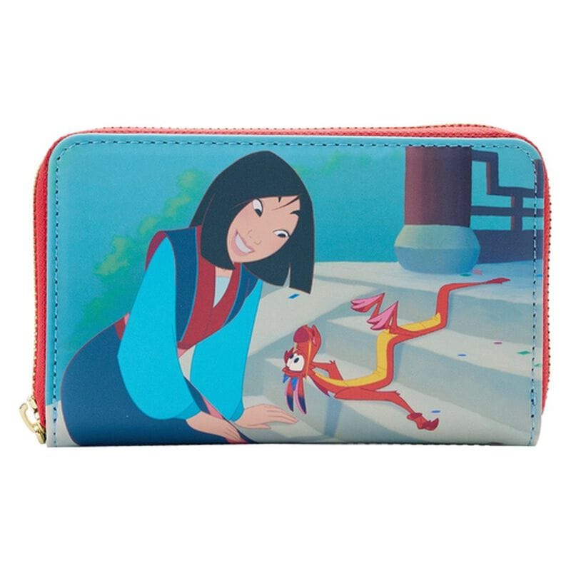 Portefeuille zippé Mulan Princess Scene 652271