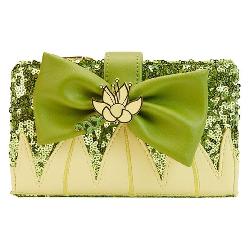 Portefeuille à rabat à paillettes Princesse Tiana 645071