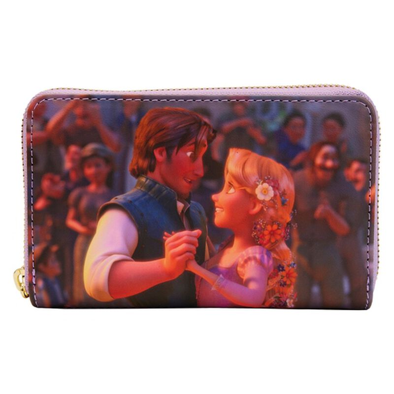 Portefeuille zippé scène princesse Raiponce 645066