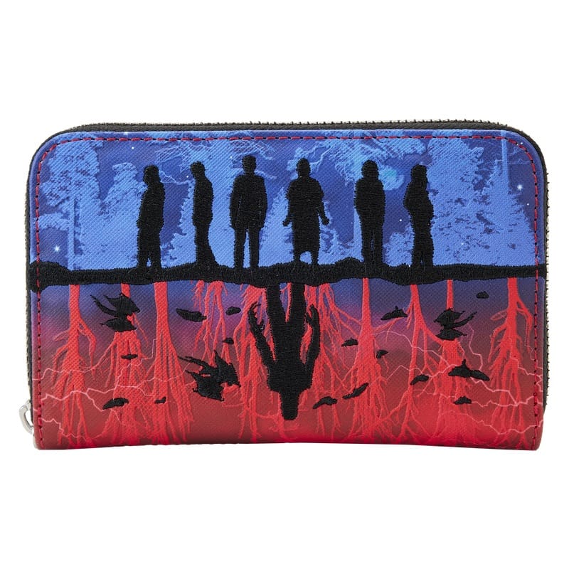 Portefeuille zippé Stranger Things Upside Down Shadows 643594