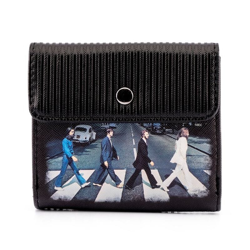 Portefeuille à deux volets The Beatles Abbey Road Violet 653644