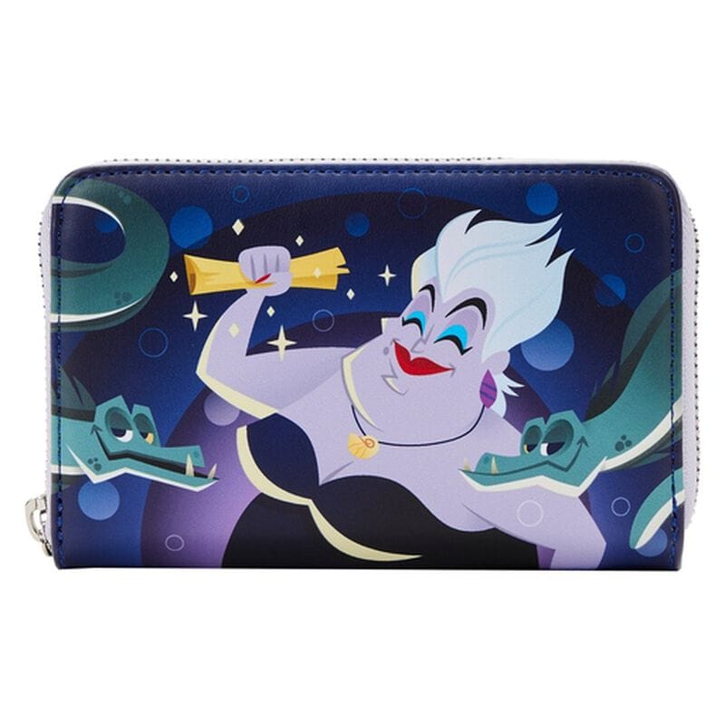 La Petite Sirène Ursula Lair Glow Portefeuille Zippé 652191
