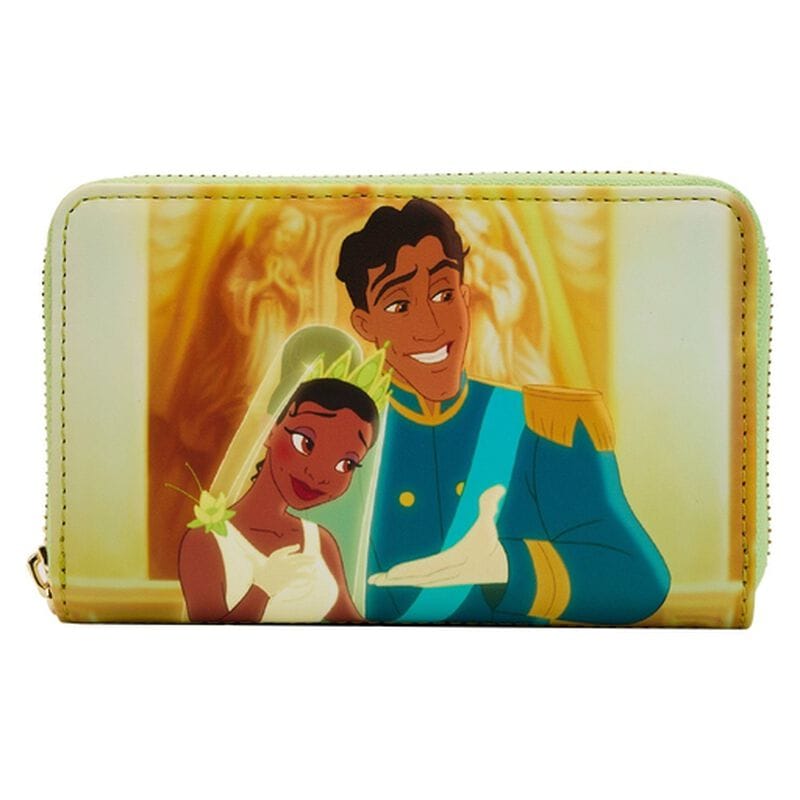 Portefeuille zippé La Princesse et la Grenouille Scène Princesse 645670