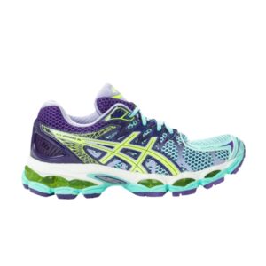 Baskets Wmns Asics Gel Nimbus 16 Ice Bleu Noir T485N 4307