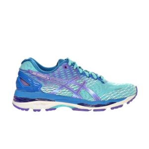 Baskets Wmns Asics Gel Nimbus 18 Wide Turquoise Iris T651N 4035