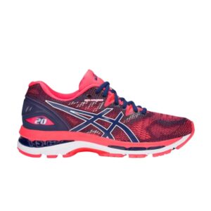 Baskets Wmns Asics Gel Nimbus 20 Bleu Imprimé Blanc T850N 400