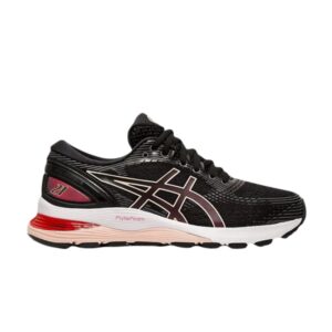 Baskets Wmns Asics Gel Nimbus 21 Noir Laser Rose 1012A156 002