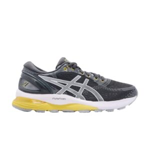 Baskets Wmns Asics Gel Nimbus 21 Mid Gris Jaune 1012A156021