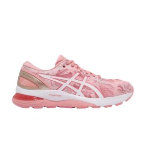Baskets Wmns Asics Gel Nimbus 21 Wuxi Marathon Blanc 1012A549 700