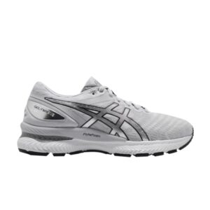 Baskets Wmns Asics Gel Nimbus 22 Platine Gris Pur Argent 1012A664 020