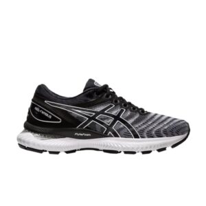 Baskets Wmns Asics Gel Nimbus 22 Blanc Noir 1012A587 100